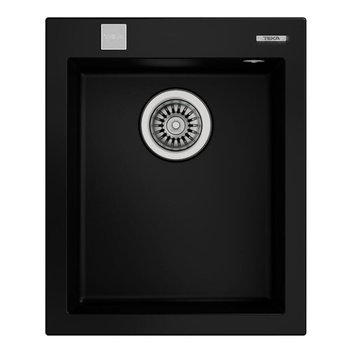 Teka FORSQUARE 34.40 TG (Auto Black) Siyah Granit Evye