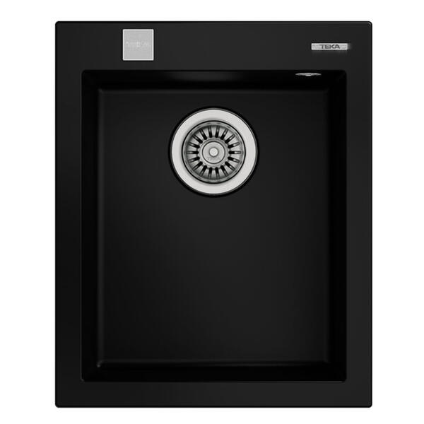 Teka FORSQUARE 34.40 TG (Auto Black) Siyah Granit Evye