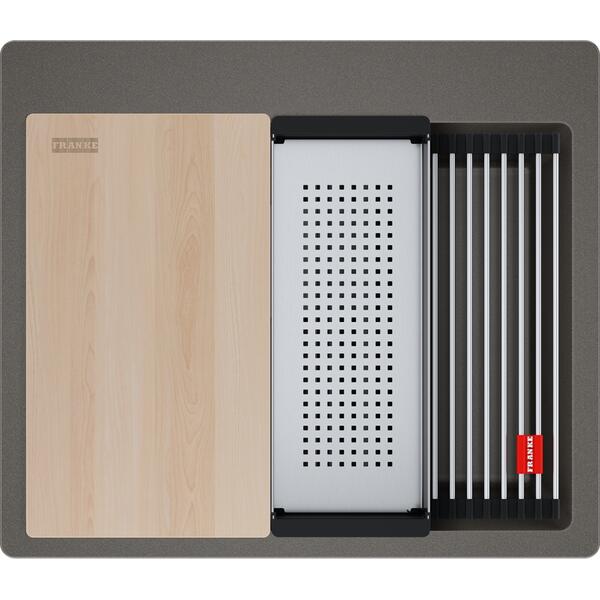 Franke KNG PRO 610-53 Slate Grey Granit Evye