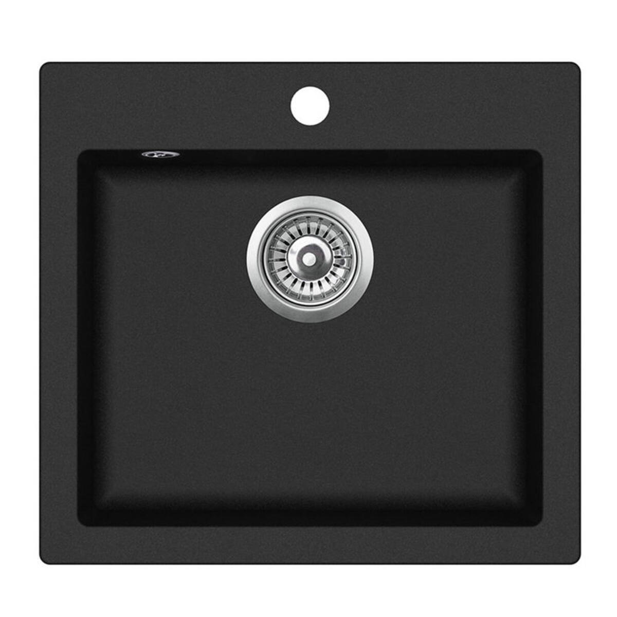 VE.MARE V-100 BLACK GRANİT EVYE