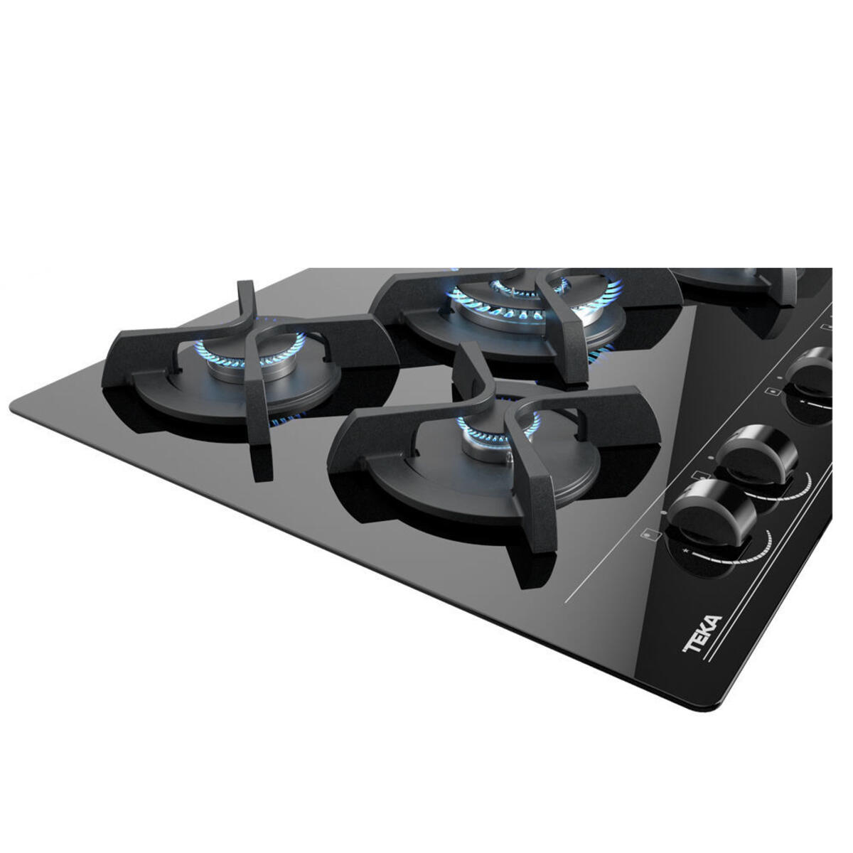 Teka GBC 75030 KBC BK (E4) Siyah Cam Ankastre Ocak