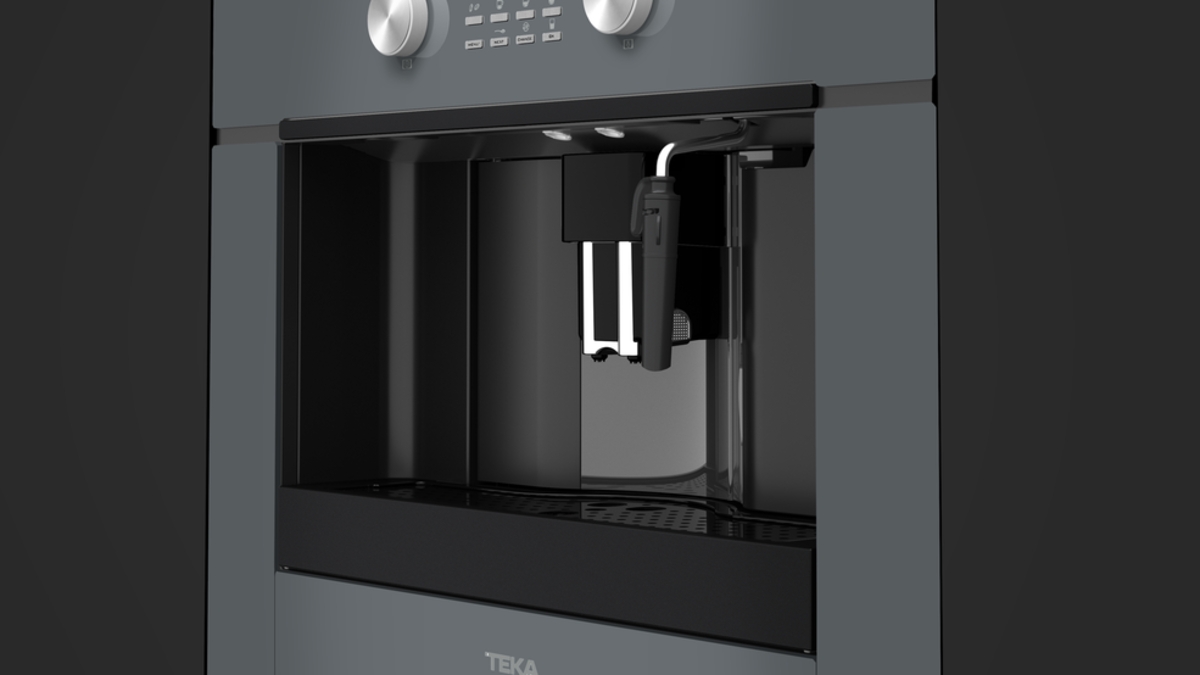 Teka CLC 855 GM ST Stone Grey Ankastre Kahve Makinesi