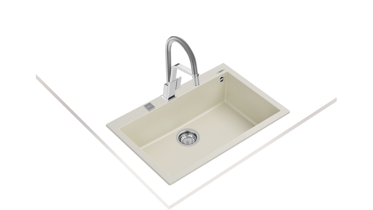 Teka FORSQUARE 72.40 TG (Bright Cream) Krem Granit Evye