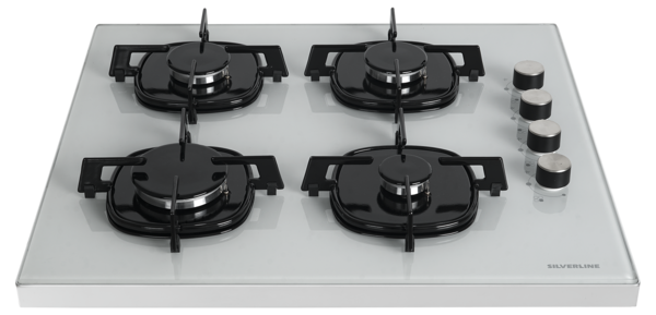 Silverline FS5730E6W01 Beyaz Cam Setüstü Ocak