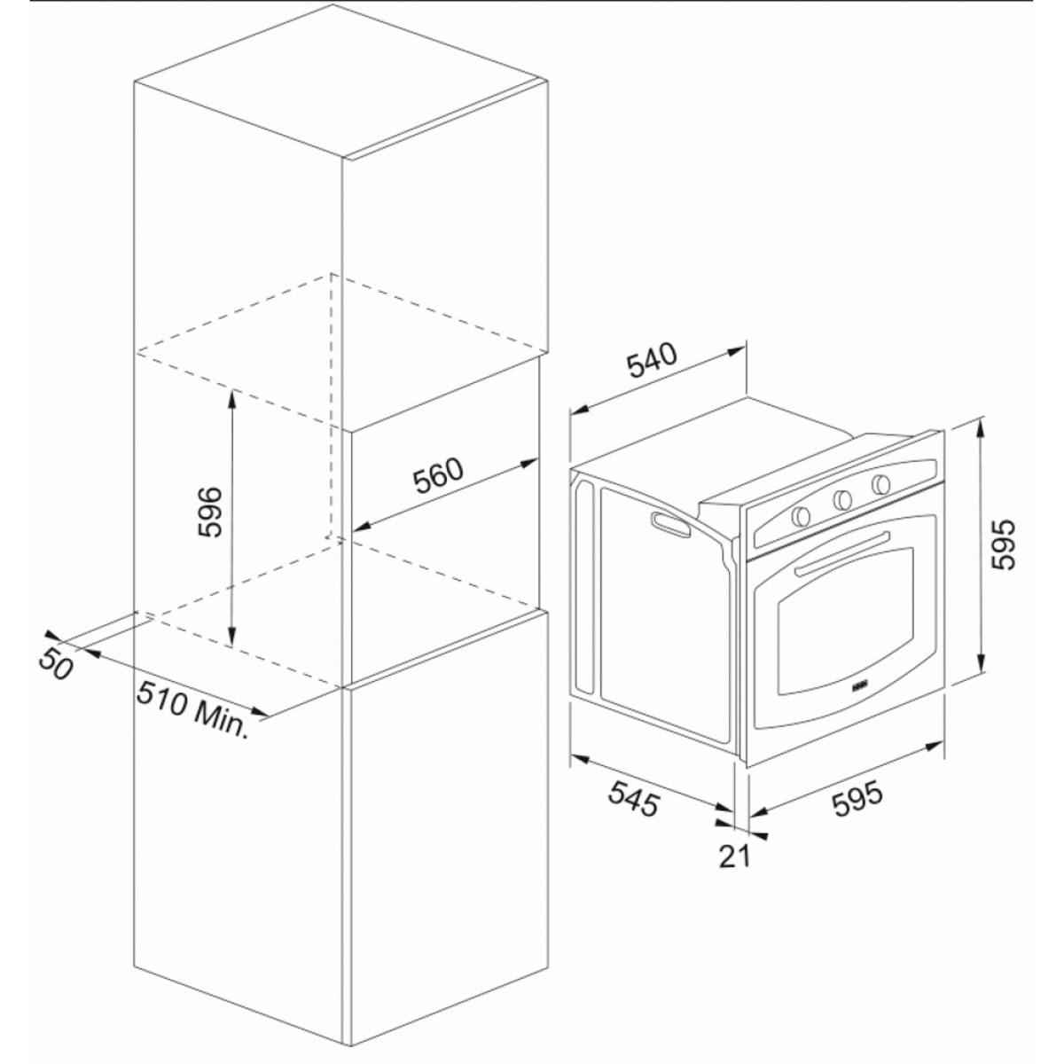 Franke FCO 86 H Classicline Krem Ankastre Fırın