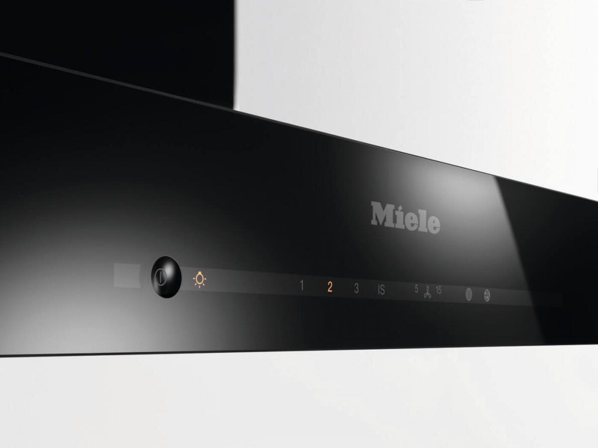 Miele DA 6698 W OBSW Siyah Duvar Tipi Davlumbaz