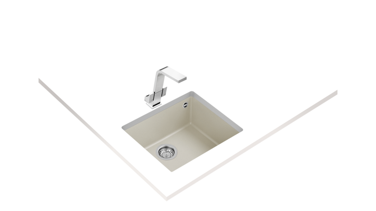 Teka SQUARE 50.40 TG (Bright Cream) Krem Granit Evye