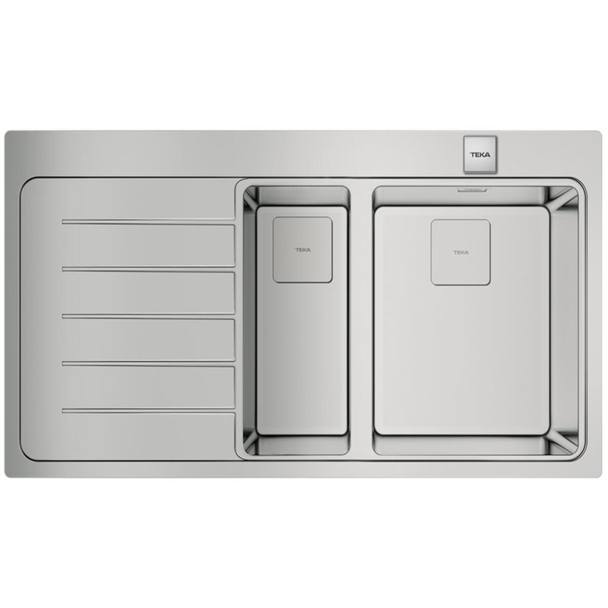 Teka ZENIT RS15 1½B 1D AUTO Sol Çelik Evye