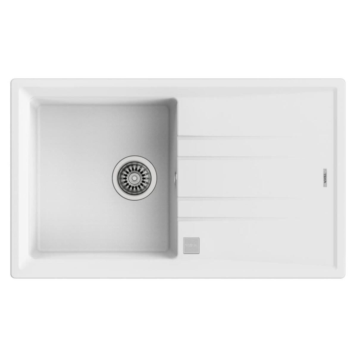 Teka STONE 50 B-TG (White) Beyaz Granit Evye