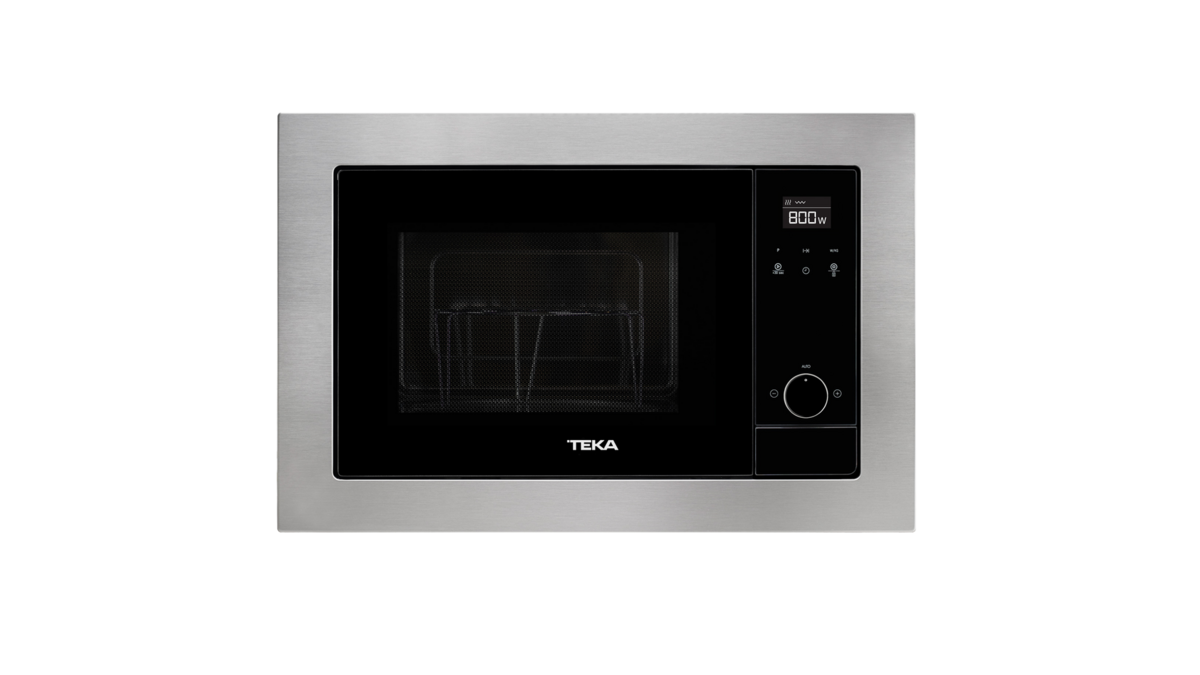 Teka MS 620 BIS Inox Siyah Cam Ankastre Mikrodalga