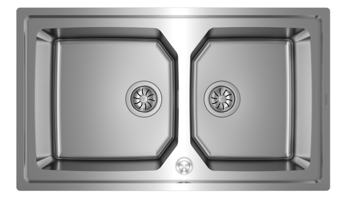 Teka BROOKLYN 90 M-XP 2B  Çelik Eviye