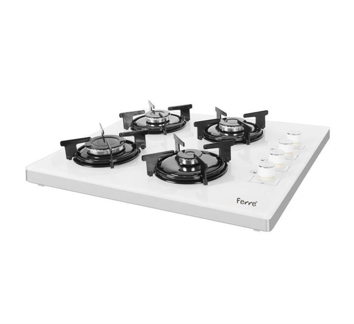 Ferre B 2240 Beyaz Cam Setüstü Ocak