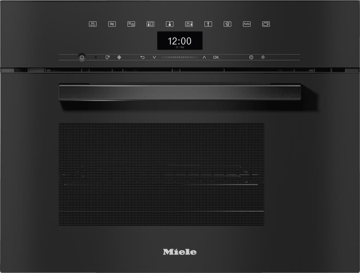Miele DGM 7440 Siyah Kombi Mikrodalgalı Buharlı Fırın