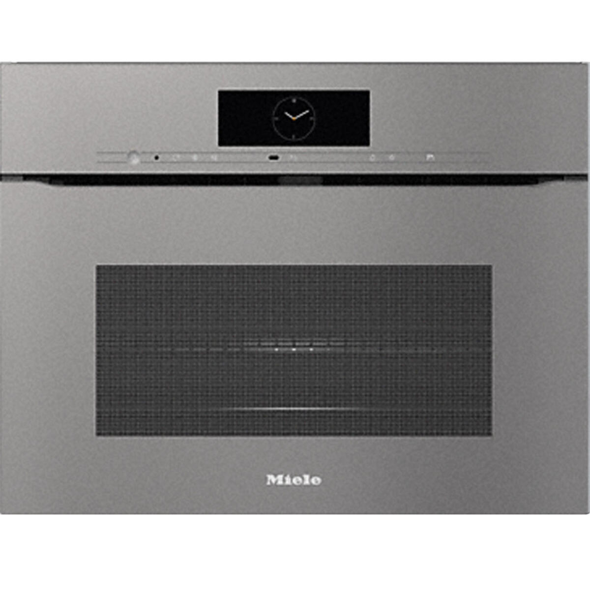 Miele H 7840 BMX Kulpsuz Gri Kompakt Mikrodalgalı Fırınlar