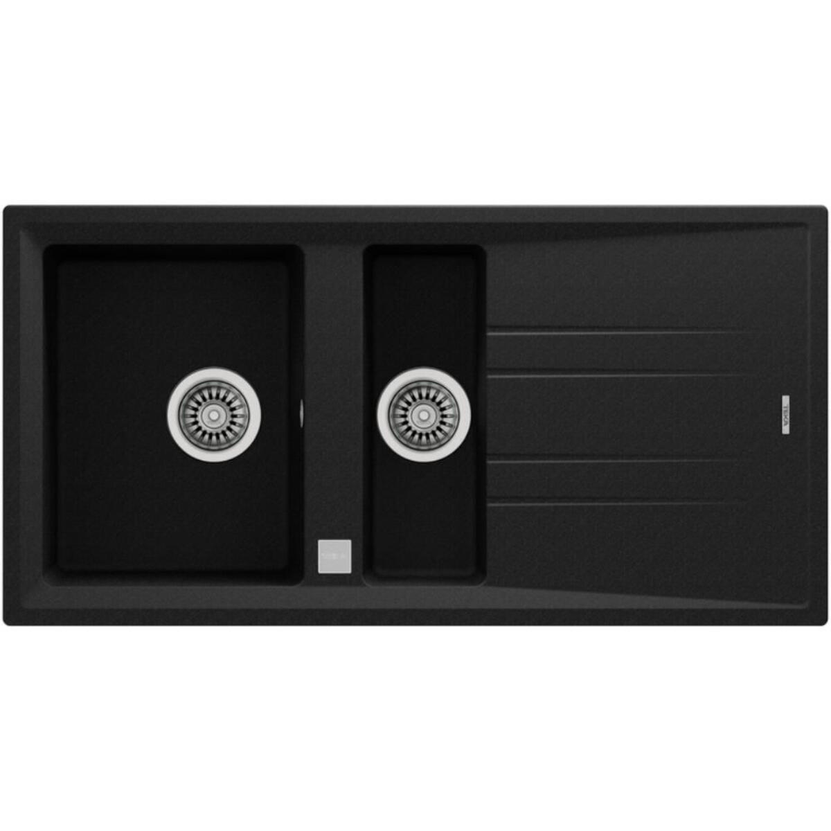 Teka STONE 60 B-TG (Metallic Black) Siyah Granit Evye (115360003)