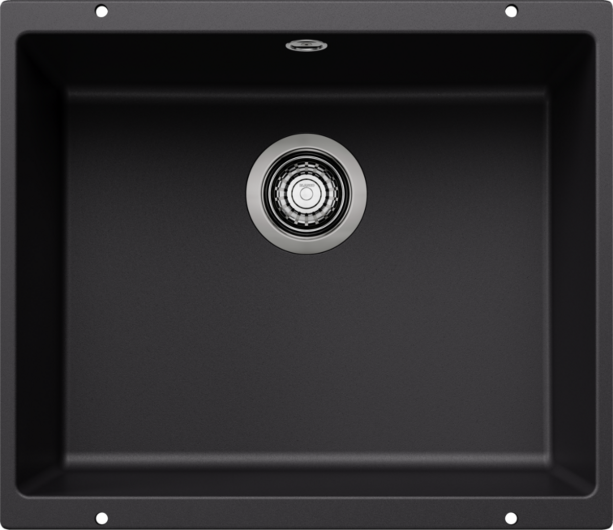 Blanco ROTAN 500 U Siyah Granit Tezgahaltı Eviye Set [MILA Batarya+LATO Sıvı Sab+Tel Izgara]