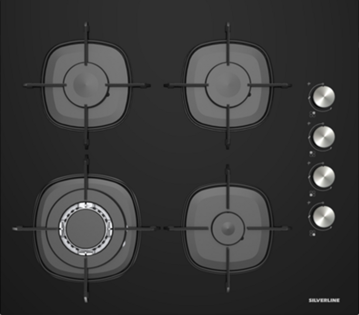 Silverline CS5629W01 Beyaz Ankastre Ocak