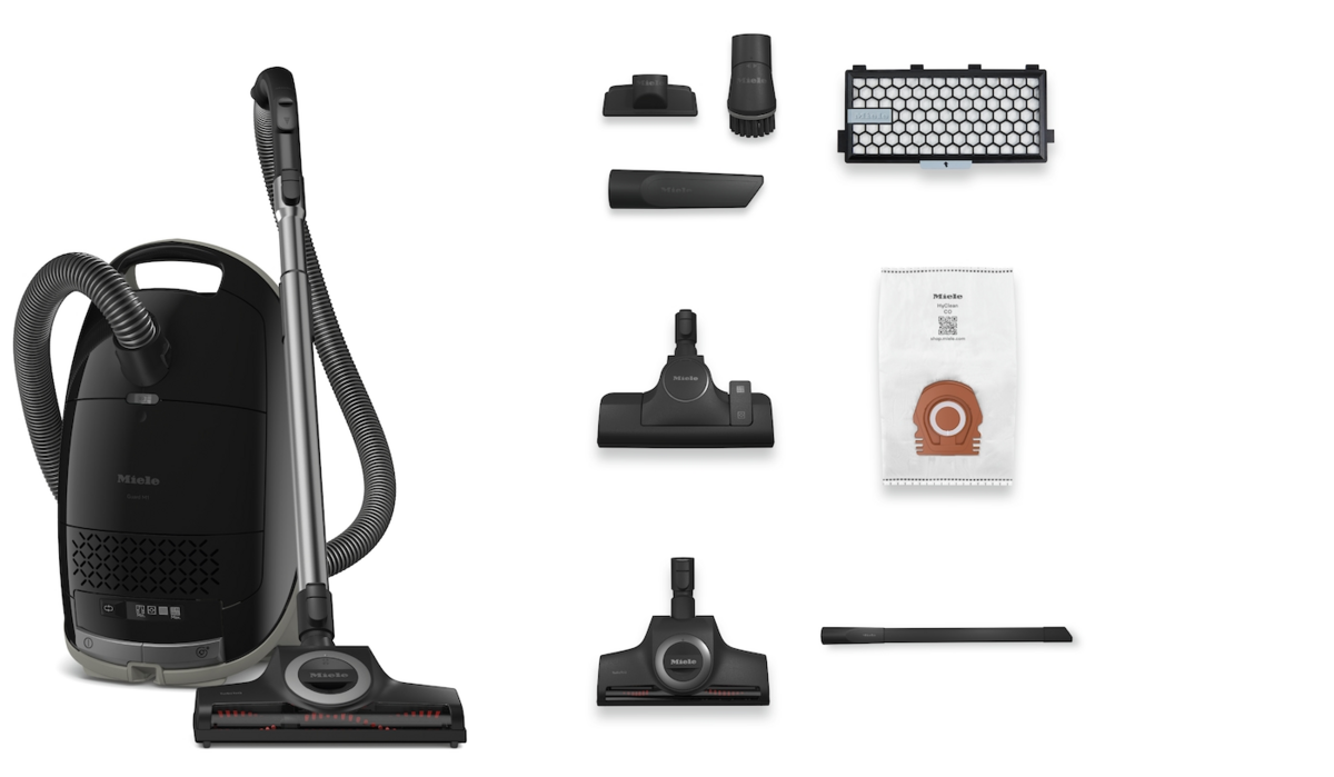 Miele Guard M1 Cat & Dog Flex Siyah Toz Torbalı Süpürge