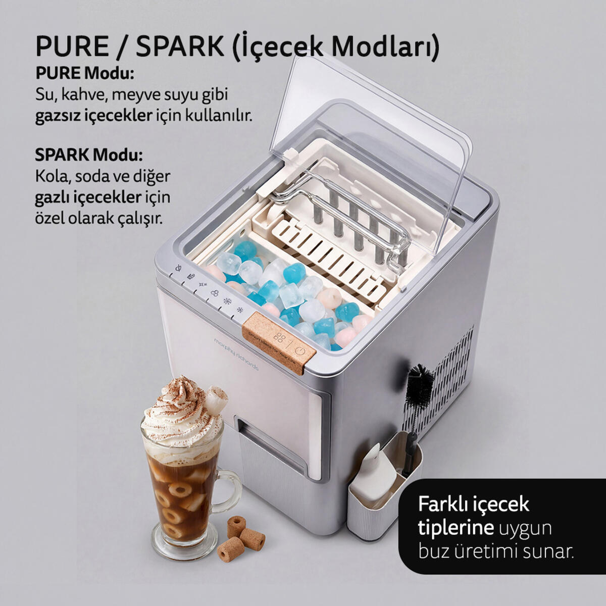 Morphy Richards Aromalı Buz Yapma Makinesi