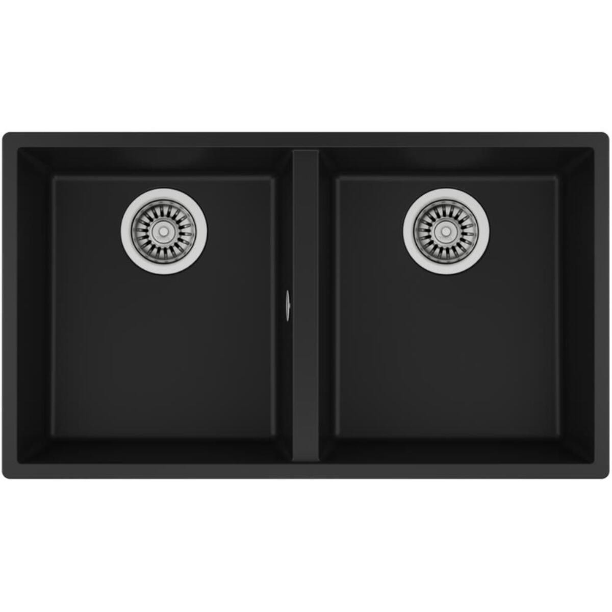 Teka SQUARE 2B 760 TG  (Black) Siyah Granit Evye