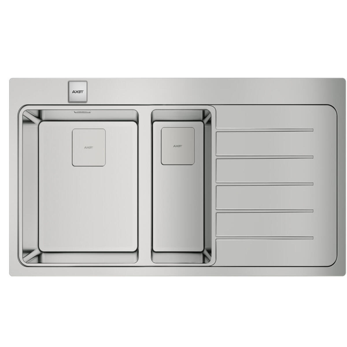 Teka ZENIT RS15 1½B 1D AUTO Sağ Çelik Evye