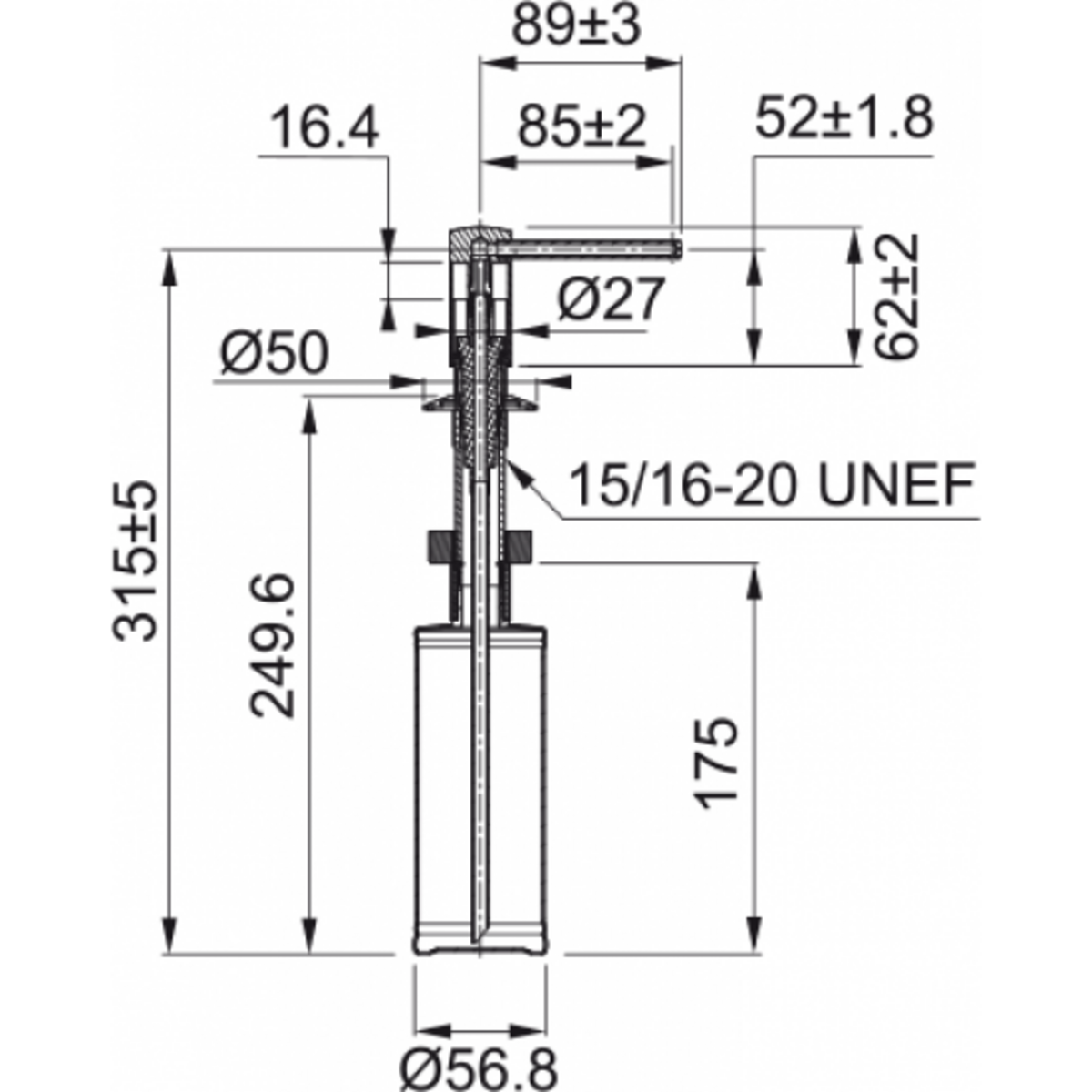 Franke Krom Sıvı Sabunluk