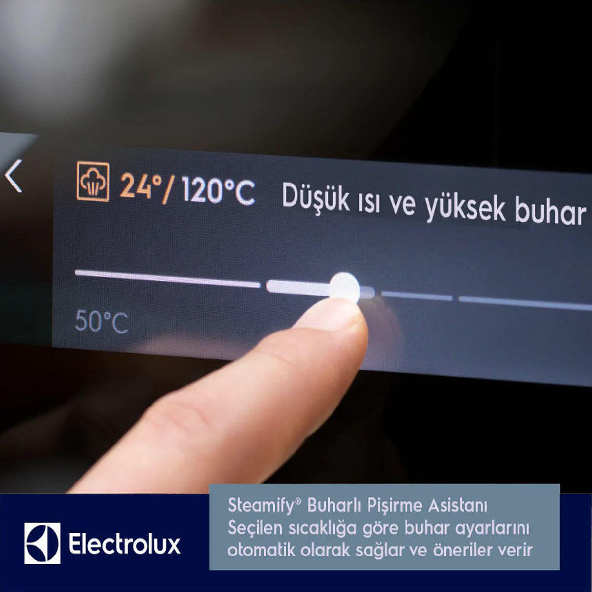 Electrolux EOB8S39Z Tam Buharlı Ankastre Fırın