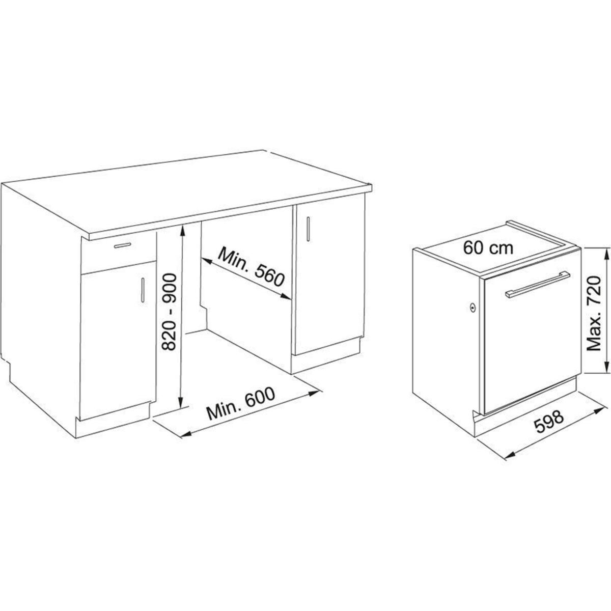 Franke FDW 614 D 10P A+++ Tam Ankastre Bulaşık Makinesi