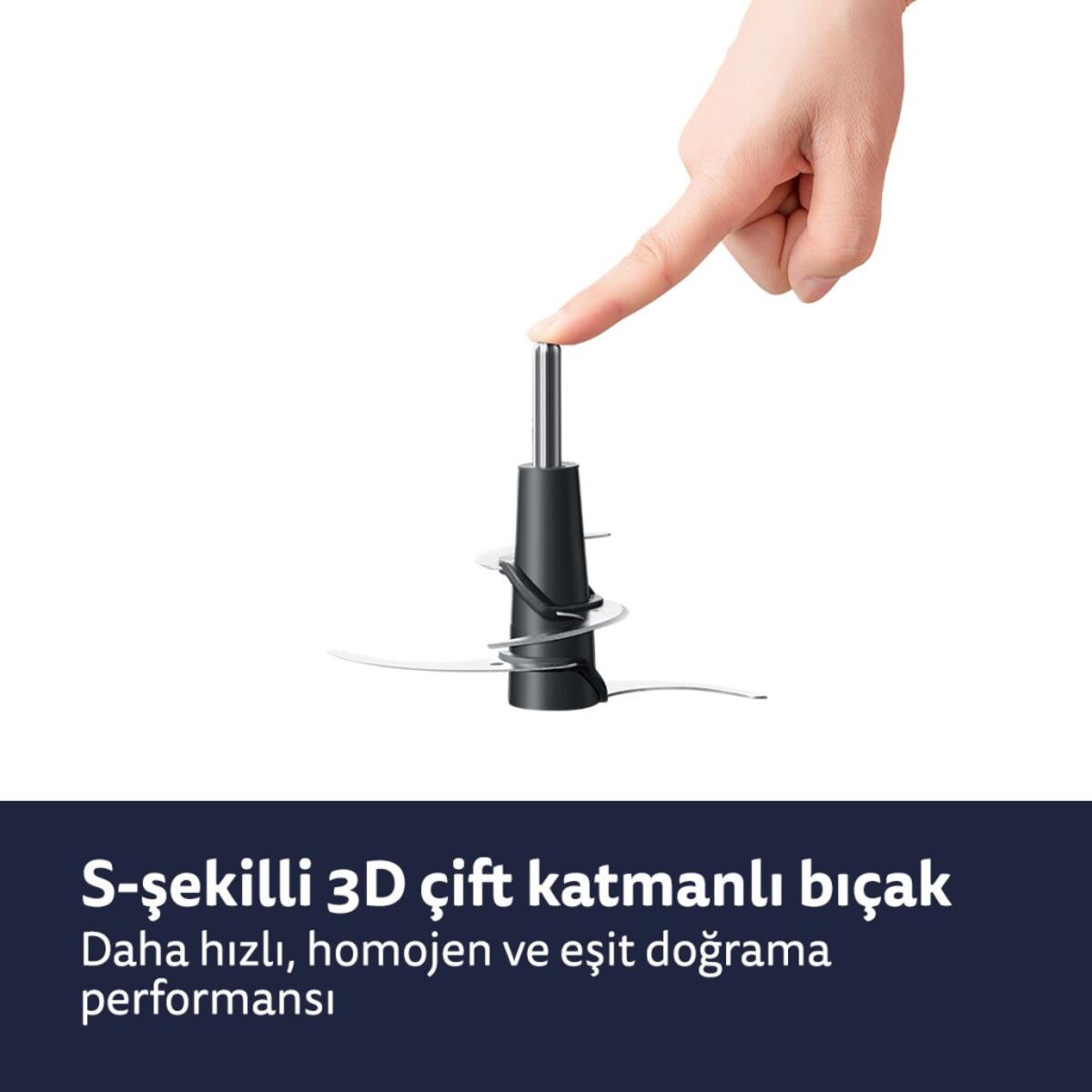 Morphy Richards 3 Kaseli Doğrayıcı