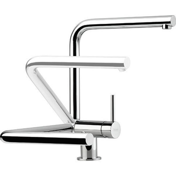 Franke Neptun Style Window Eğilebilen Krom Evye Bataryası