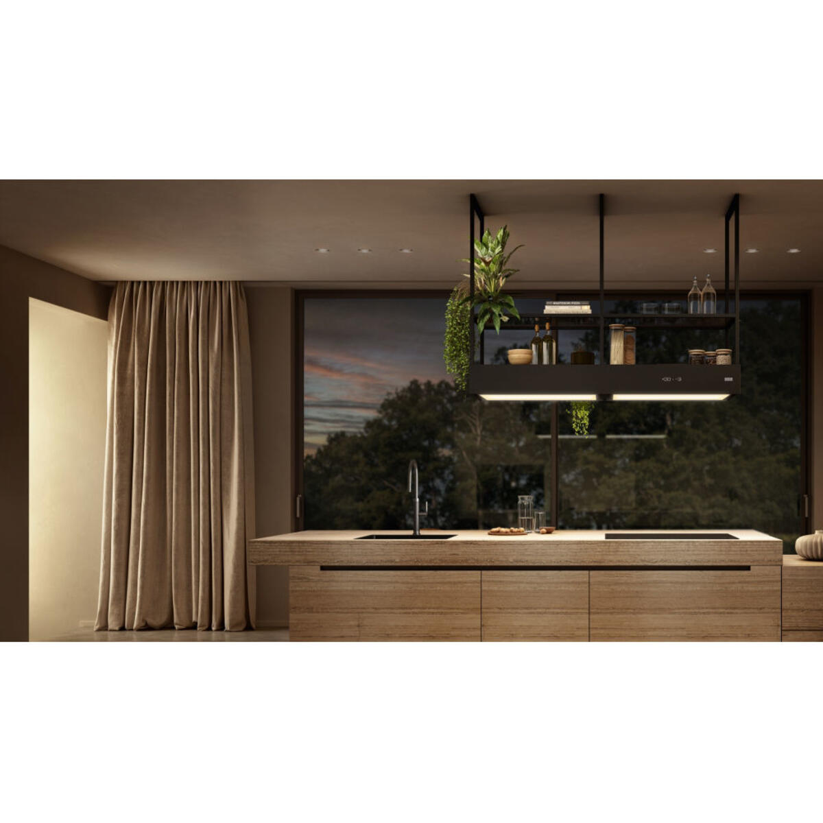 Franke FMY EVOLUTION F160 Matt Black K-LINK Ada Davlumbaz