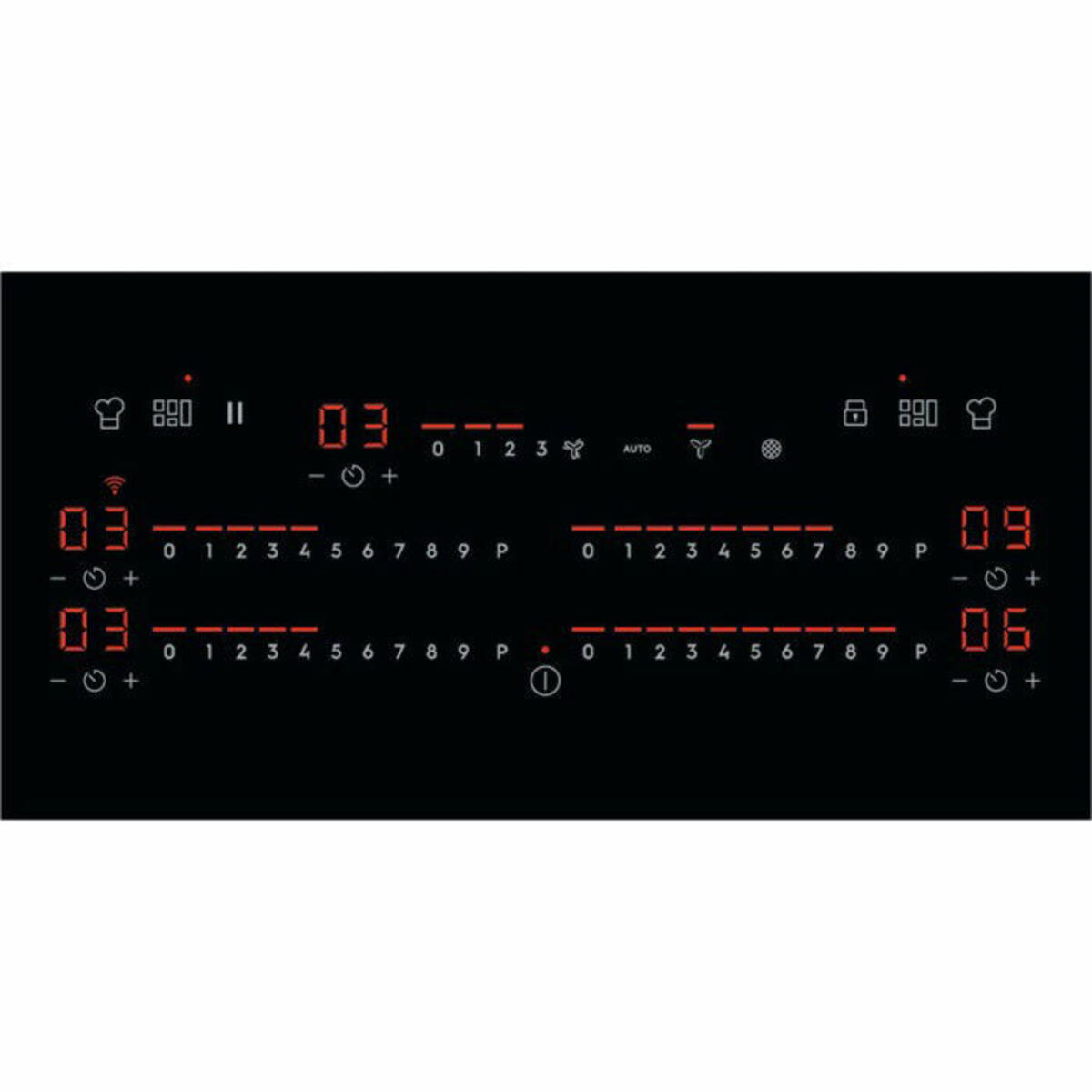 Electrolux KCC85450 Entegre Aspiratörlü Indiksiyonlu Ankastre Ocak