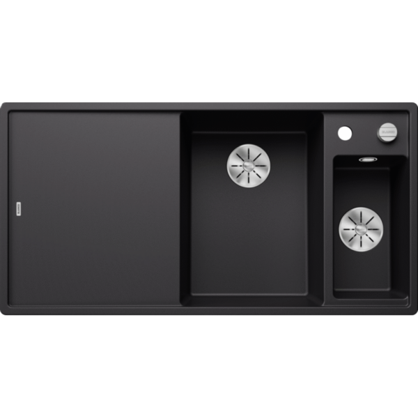 Blanco AXIA III 6 S SOL Siyah Granit Eviye Cam Kesme Tahtalı Infino