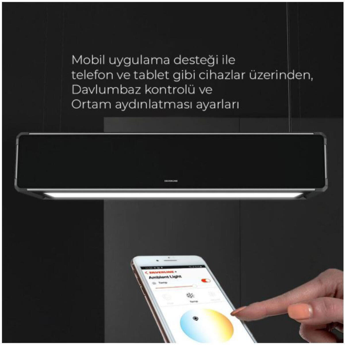 Silverline LIGHTLINE 120CM SIYAH