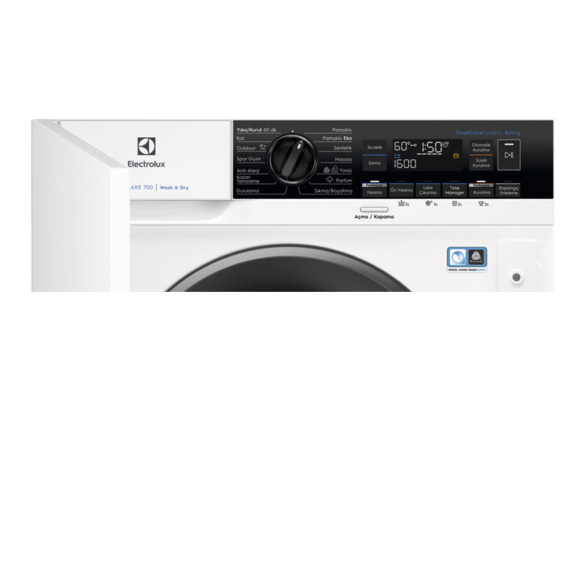 Electrolux EW7W3866OFB Kurutmalı Çamaşır Makinesi 8/4 kg.