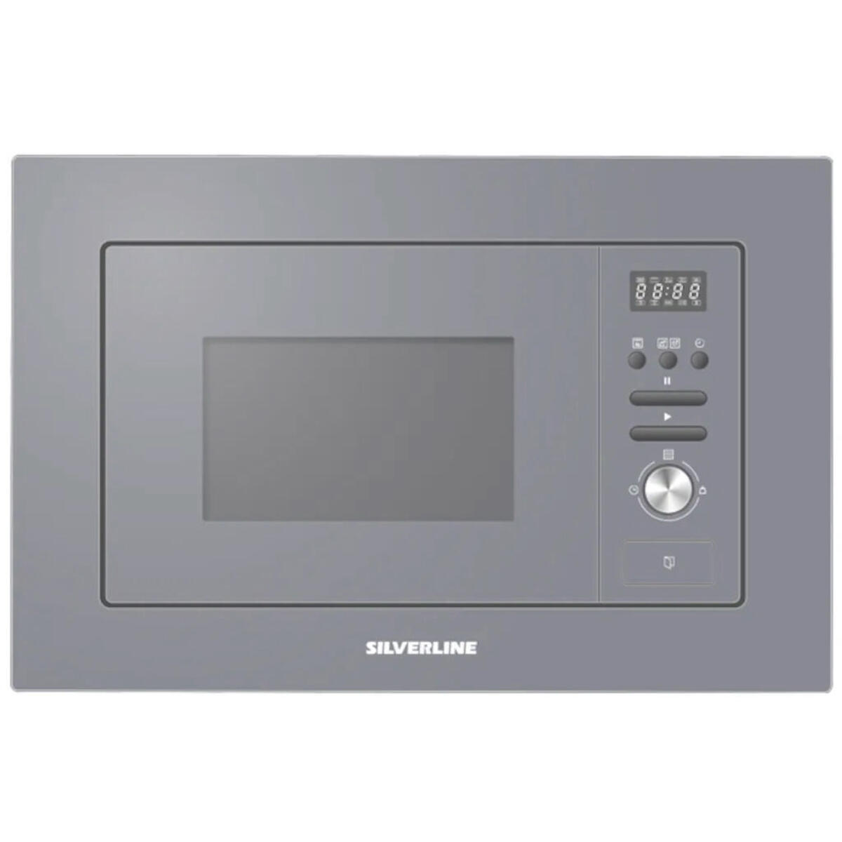 Silverline MW9018S Gri Ankastre Mikrodalga