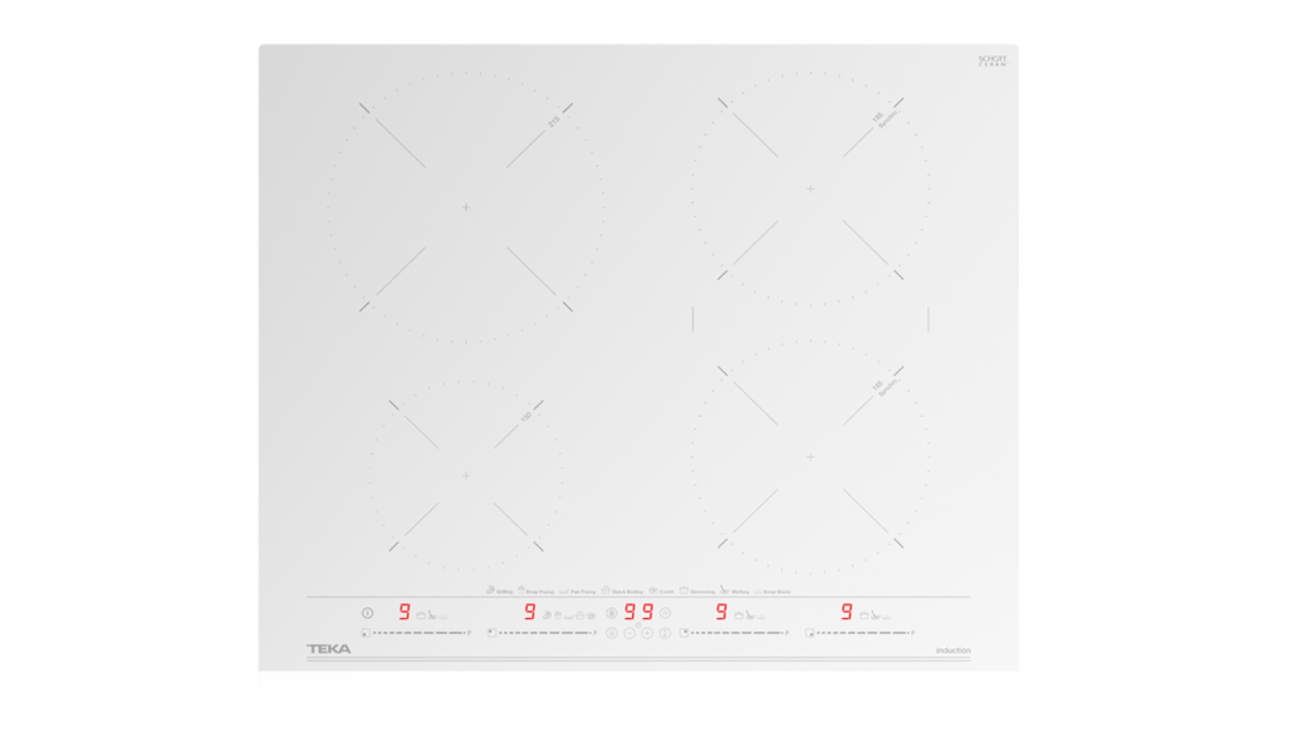 Teka IZC 64630 WH Beyaz İndüksiyonlu Ankastre Ocak