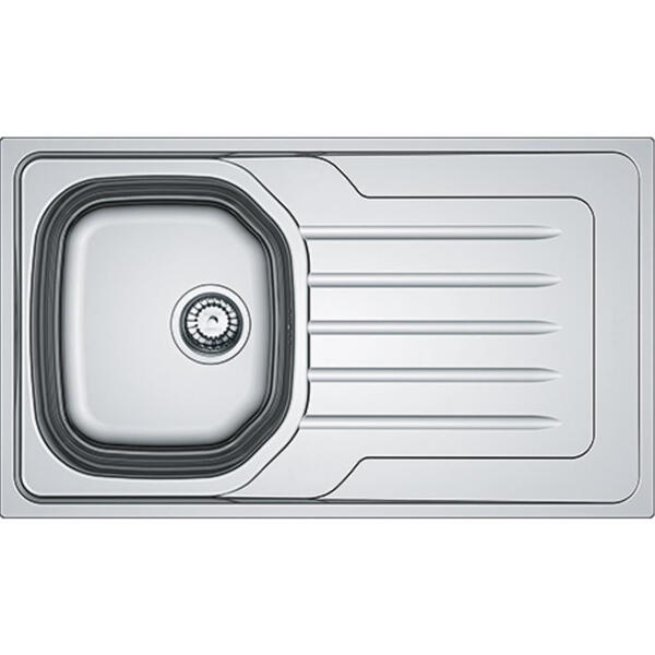 Franke OLL 611 Sağ Dekorlu Çelik Evye