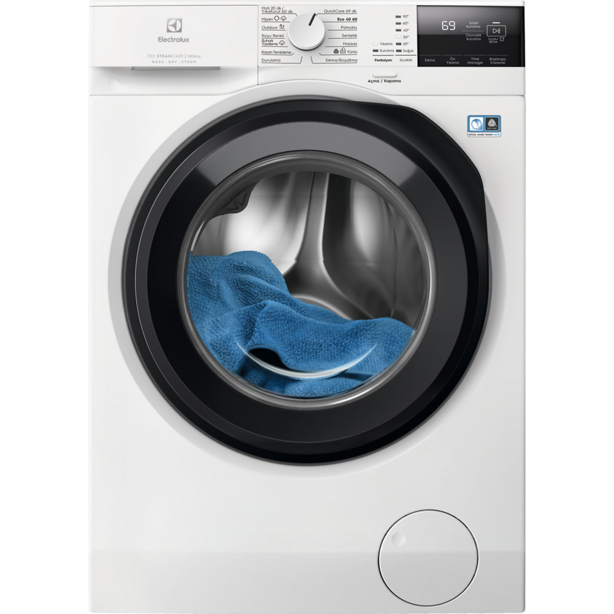 Electrolux EW7W2612T 700 SERİSİ KURUTMALI ÇAMAŞIR MAKİNESİ