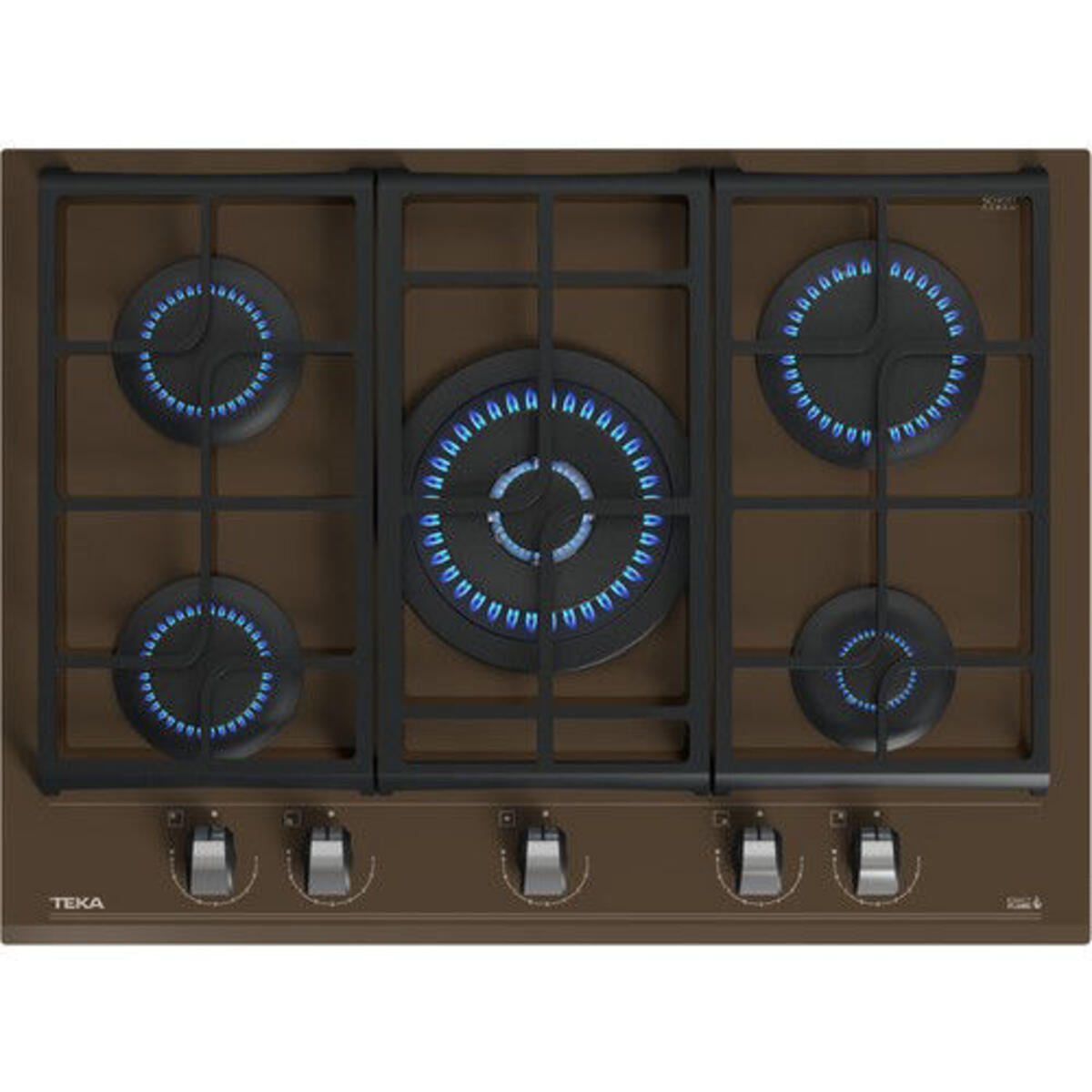 Teka GZC 75330 XBN LB Kahve Cam Ankastre Ocak