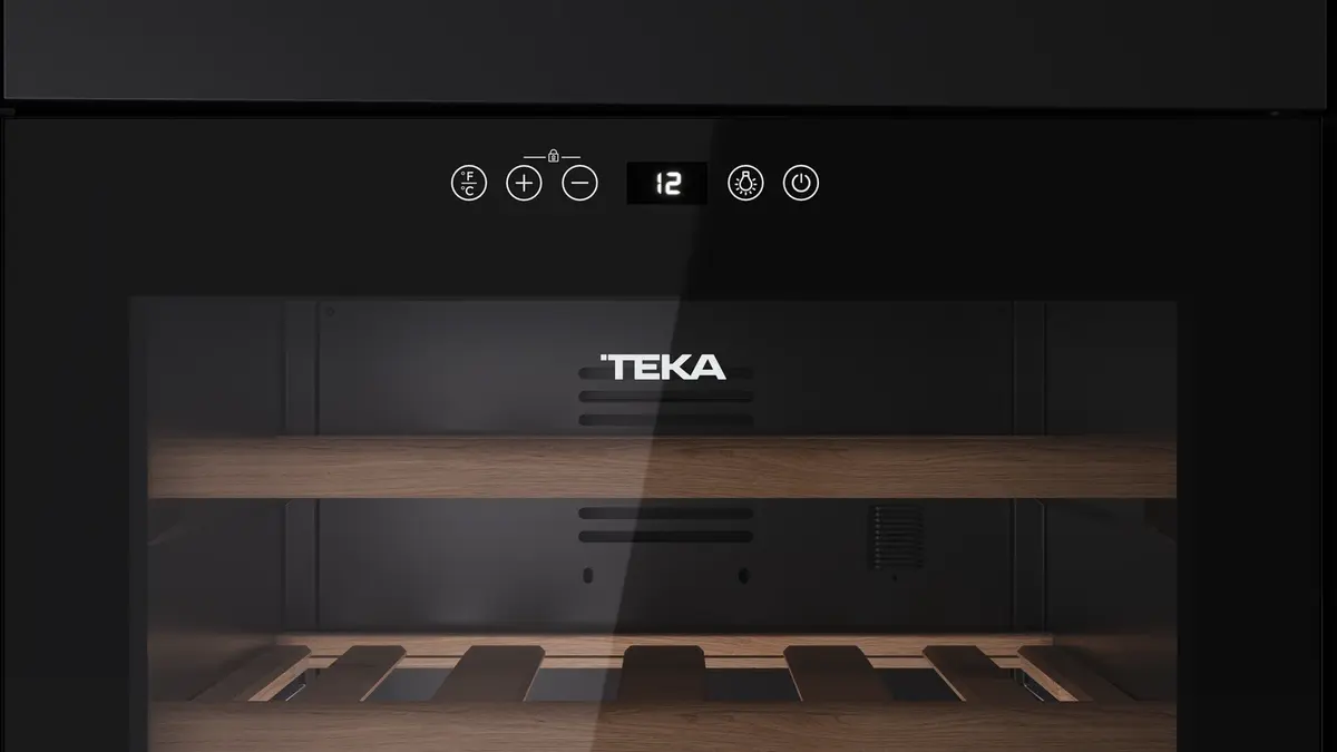 Teka RVF 10051 GBK 51-Şişe Kapasiteli Soğutucu Dolap