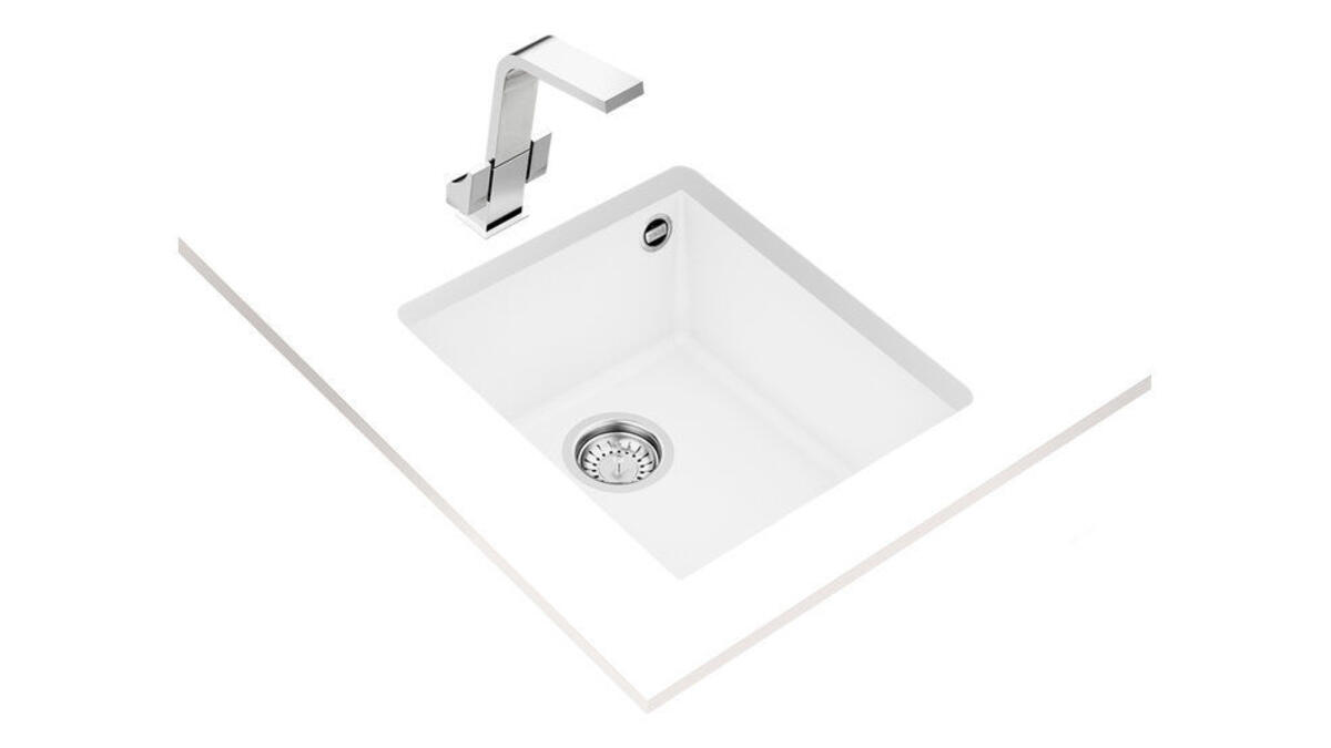 Teka SQUARE 34.40 TG (Artic White) Beyaz Granit Evye