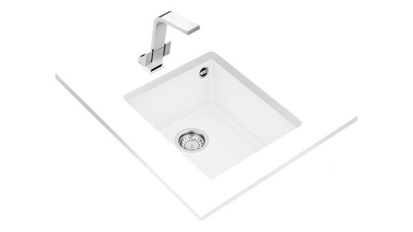 Teka SQUARE 34.40 TG (Artic White) Beyaz Granit Evye