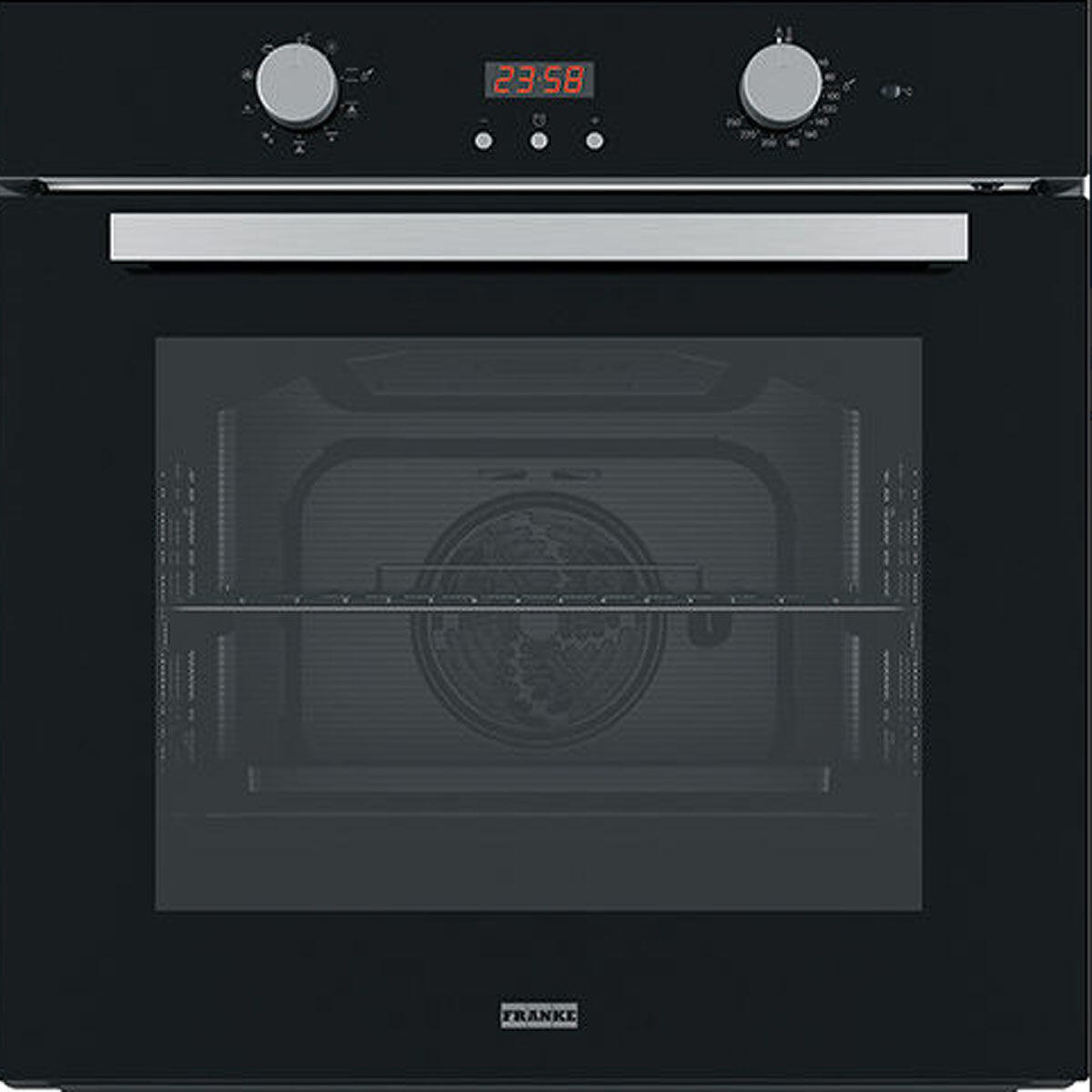 Franke Smar Linear Digital FSL 86 H BK Siyah Ankastre Fırın