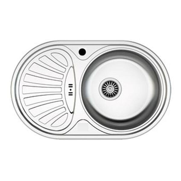 Vera V-06 Tezgaha Sıfır SOL Dekorlu Eviye (48*78)