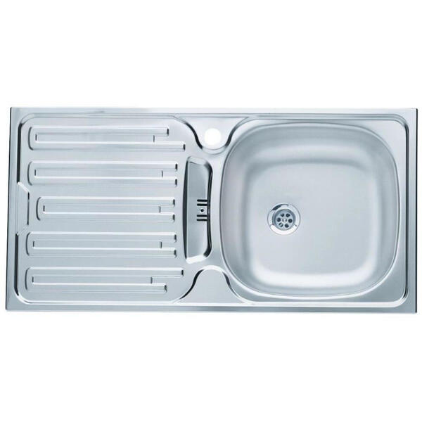 Dominox DML 614 SOL DEKORLU 43,5*86 ÇELİK EVYE 