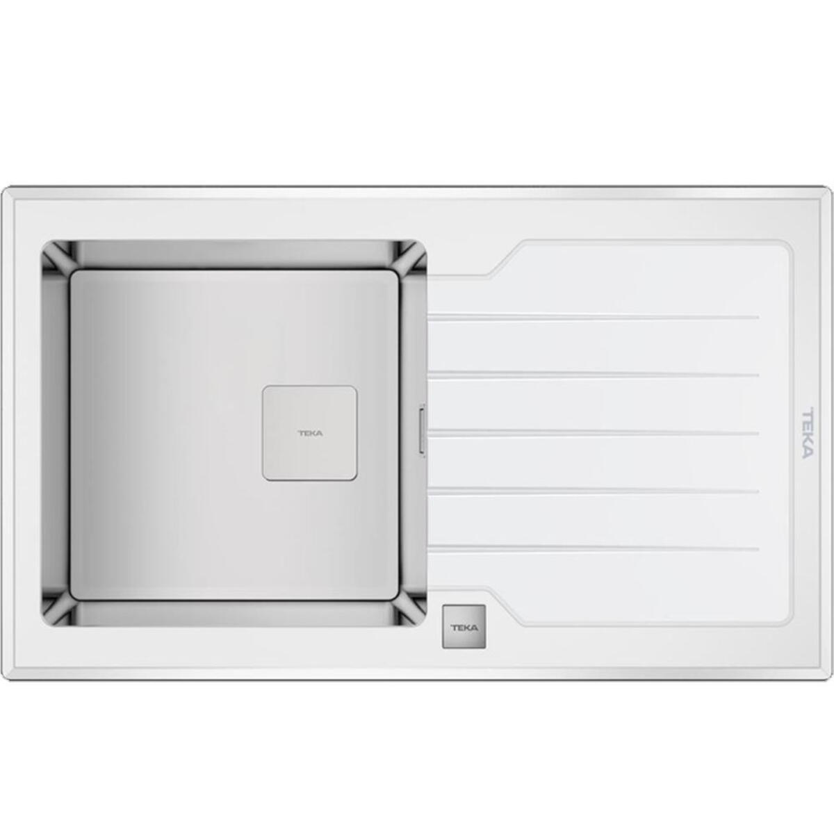 Teka DIAMOND RS15 1B 1D 86 (WST WHITE) Beyaz Cam Evye