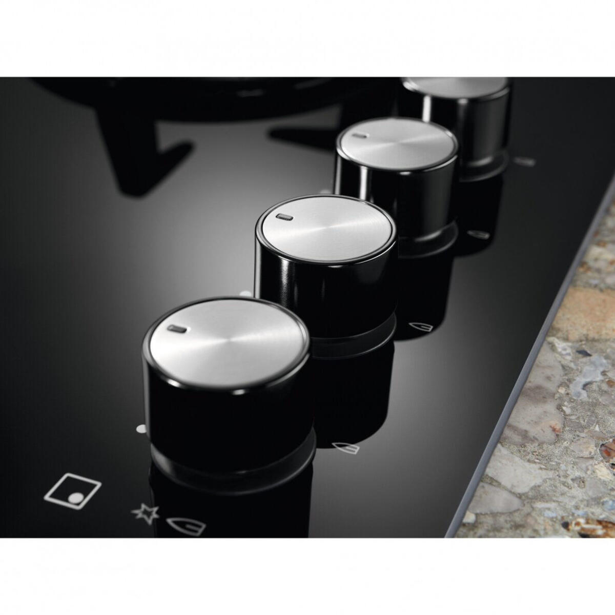 Electrolux KGG75362K Siyah Cam Ankastre Ocak