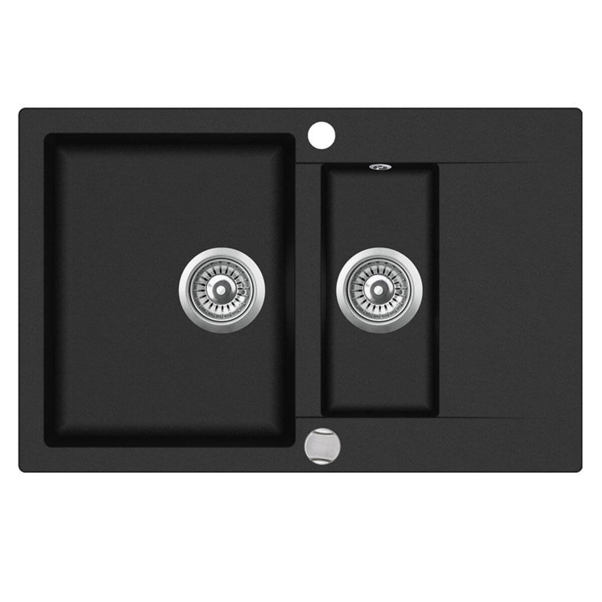 VE.MARE V-151 BLACK GRANİT EVYE