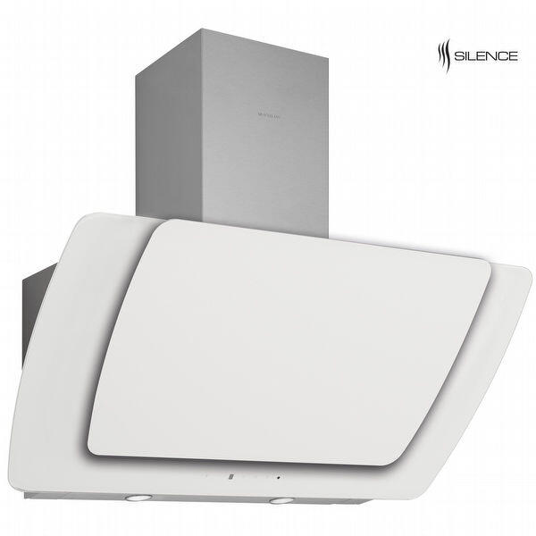 Silverline 3373.9 MISTO SILENCE Beyaz Davlumbaz